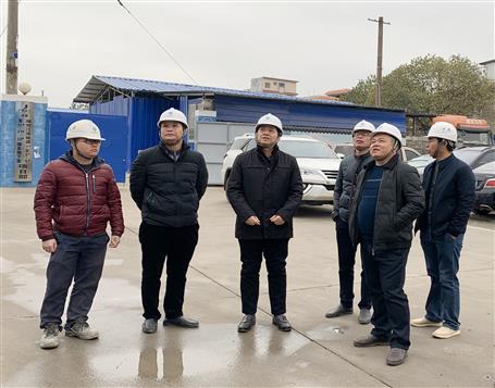 蒙勝益到融創(chuàng)江南林語項目調研