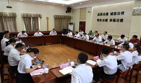 侯立林到冶建公司調研指導