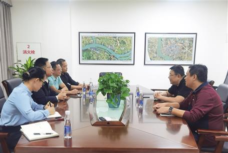 賴海標(biāo)、陶禮智到柳州祥云集團(tuán)座談交流