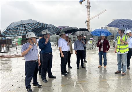 蒙勝益率隊赴第十分公司安徽項目調(diào)研指導(dǎo)