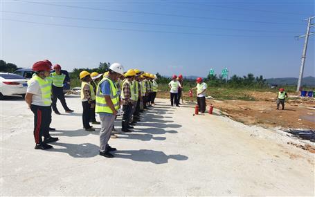 【提升“三力” 爭創(chuàng)佳績】設(shè)備安裝分公司項(xiàng)目開展應(yīng)急演練