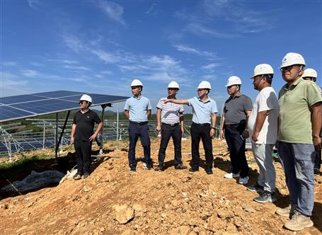 陶禮智到基礎(chǔ)分公司項目調(diào)研指導(dǎo)工作