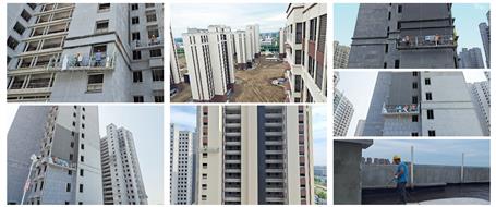 冶建第十分公司陽(yáng)光南岸小區(qū)項(xiàng)目:戰(zhàn)高溫?fù)屵M(jìn)度 項(xiàng)目建設(shè)掀熱潮